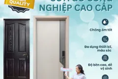 Cửa gỗ công nghiệp tại Thành phố Hồ Chí Minh