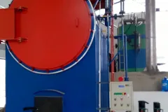 Nồi hơi đốt than củi công suất 1.5 tấn hơi/h