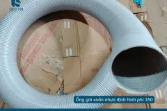 MUA ỐNG GIÓ XOẮN NHỰA ĐỊNH HÌNH PHI 150 CHẤT LƯỢNG TẠI HOÀNG MAI
