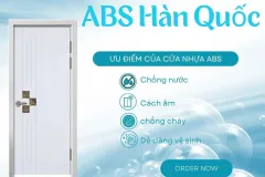 Cửa nhựa ABS Hàn Quốc cho không gian hiện đại tại TP.HCM