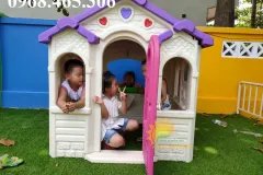 Ngôi nhà đồ chơi trẻ em bằng nhựa hàng nhập khẩu chất lượng cao