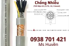 Cáp điều khiển có lưới chống nhiễu 20 lõi ALTEK KABEL