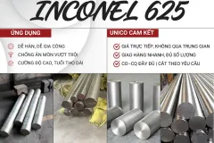 Cung cấp Inconel 625 chất lượng cao tại TP. Hồ Chí Minh
