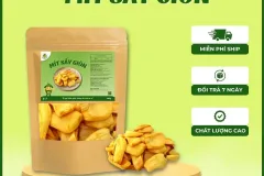 Mít sấy giòn - món ăn vặt lành mạnh tại TP.HCM