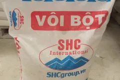 Vôi công nghiệp cho xử lý nước thải tại Ninh Bình