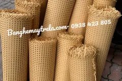 Lưới mây nhựa đan mắt cáo làm nội thất