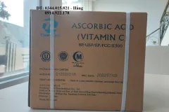 Ascorbic Acid , Vitamin C 99% tăng sức đề kháng, nâng cao miễn dịch cho vật nuôi