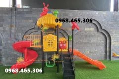 Cầu trượt trẻ em liên hoàn nhập khẩu siêu bền giá ưu đãi