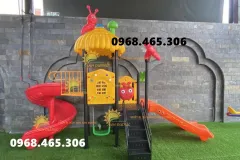 Cầu trượt trẻ em liên hoàn tại Vĩnh Long