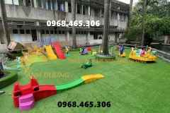 Xích đu trẻ em và thú nhún lò xo tại An Giang