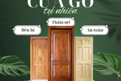 Cửa gỗ tự nhiên tại Thành phố Hồ Chí Minh