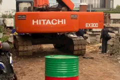 Dầu thủy lực cho máy đào bánh lốp tại TP. Hồ Chí Minh