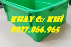 Thùng nhựa A3 và khay nhựa cho xưởng sản xuất