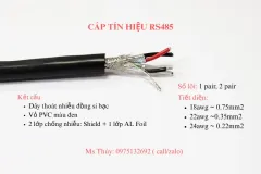 Cáp tín hiệu RS 485 tại Hà Nội