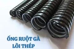 Ống ruột gà lõi thép cho hệ thống điện công nghiệp tại TP.HCM