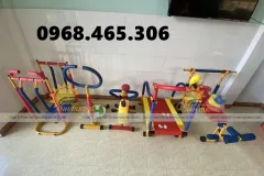 Máy chạy bộ mầm non, thiết bị tập gym trẻ em