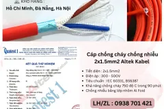 Cáp chống cháy Altek Kabel tại Hà Nội, Đà Nẵng, Hồ Chí Minh