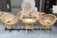 Bàn ghế mây sen tự nhiên tại TP. Hồ Chí Minh