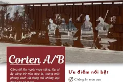 Thép kháng thời tiết Corten A/B chính hãng -UNICO