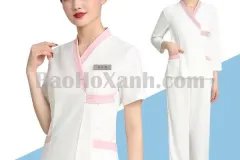 Đồng Phục Spa Thiết Kế Đơn Giản Sang Trọng - DSP0023