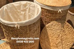 Giỏ mây tre đan đựng đồ cho gia đình- khách sạn