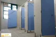 Vách ngăn compact cho nhà vệ sinh tại TP.HCM