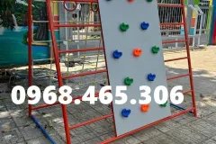 Thang leo dây trẻ em, thang leo sắt chữ A mầm non giá rẻ