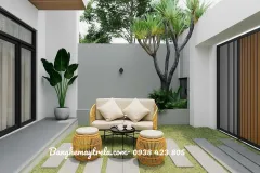 Bàn ghế mây nhựa ngoài trời giá rẻ tại TP.HCM