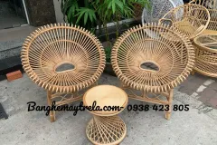 Bộ bàn ghế mây cho quán cafe tại TP.HCM