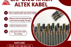 Cáp điều khiển Altek Kabel