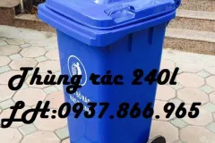 Thùng rác nhựa HDPE cho khu dân cư
