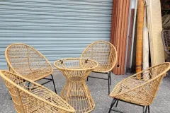 Bàn ghế ban công nhựa giả mây tại TP.HCM