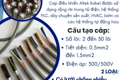 Cáp điều khiển ALTEK KABEL chính hãng tại TP Hồ Chí Minh