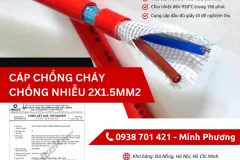 Cáp chống cháy chống nhiễu 2x1.5mm2 tại Đà Nẵng