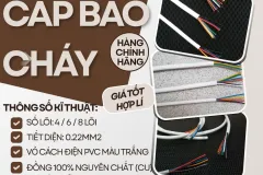 Cáp báo cháy ALTEK KABEL - Chất lượng và dễ thi công