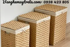 Giỏ mây trang trí phòng ngủ tại TP.HCM