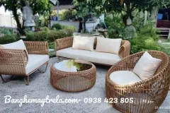 Bàn ghế sofa mây nhựa cao cấp tại Bình Thạnh, TP.HCM