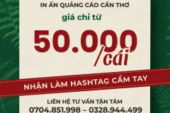 Nhận làm hashtag tại Cần Thơ
