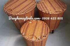 Thùng đựng đồ nhựa giả mây tại Bình Thạnh, TP.HCM