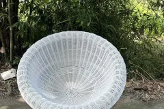 Ghế mây nhựa tròn cho ban công tại TP.HCM