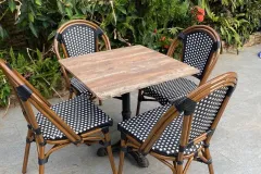 Ghế cafe khung nhôm cho quán cafe tại Bình Thạnh, TP.HCM