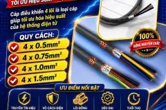Cáp Điều Khiển 4 Lõi ALTEK KABEL - Tối Ưu Hóa Hiệu Suất