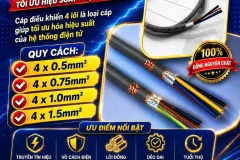 Cáp Điều Khiển 4 Lõi ALTEK KABEL tại TP HCM