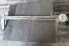 Cung cấp Graphite tấm chặn đuôi lò, tấm Graphite bôi trơn
