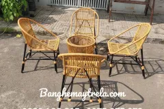 Bàn ghế ban công giả mây tại Bình Thạnh, TP.HCM