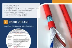 Cáp chống cháy chống nhiễu cho hệ thống PCCC tại Đà Nẵng