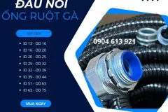 Ống ruột gà lõi thép phi 25 Đà Nẵng, Hà Nội, HCM