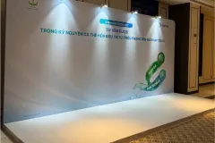 THI CÔNG BOOTH BACKDROP TẠI CẦN THƠ