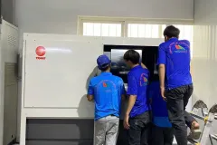 Lắp Đặt Máy Lạnh Tủ Đứng Đặt Sàn Trane Cho Khách Sạn 5 sao