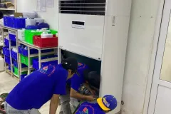 Lắp Đặt Máy Lạnh Tủ Đứng Samsung Công Suất Lớn – Thi Công Tận Nơi